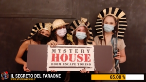 escape room mystery house torino Il segreto del faraone