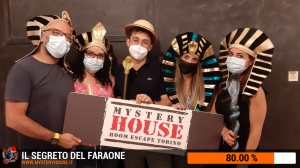 escape room mystery house torino Il segreto del faraone