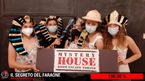 escape room mystery house torino Il segreto del faraone