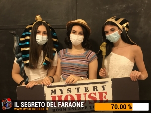 escape room mystery house torino Il segreto del faraone