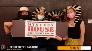 escape room mystery house torino Il segreto del faraone