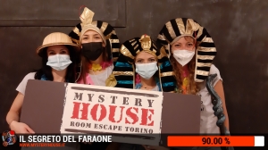 escape room mystery house torino Il segreto del faraone