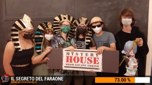 escape room mystery house torino Il segreto del faraone