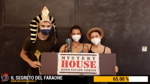 escape room mystery house torino Il segreto del faraone