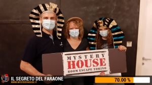 escape room mystery house torino Il segreto del faraone