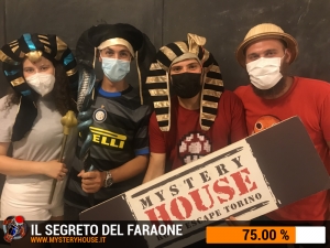 escape room mystery house torino Il segreto del faraone