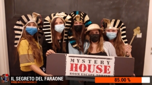 escape room mystery house torino Il segreto del faraone