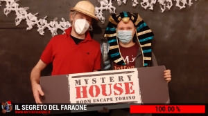 escape room mystery house torino Il segreto del faraone