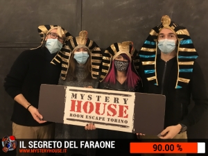 escape room mystery house torino Il segreto del faraone