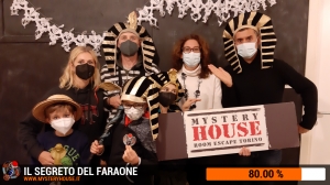 escape room mystery house torino Il segreto del faraone