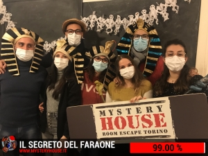 escape room mystery house torino Il segreto del faraone