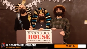 escape room mystery house torino Il segreto del faraone