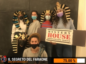 escape room mystery house torino Il segreto del faraone