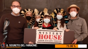 escape room mystery house torino Il segreto del faraone