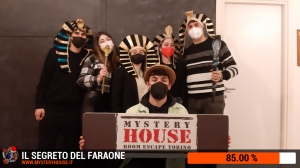 escape room mystery house torino Il segreto del faraone