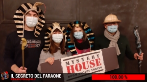 escape room mystery house torino Il segreto del faraone