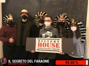 escape room mystery house torino Il segreto del faraone