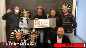 escape room mystery house torino Il segreto del faraone