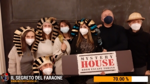 escape room mystery house torino Il segreto del faraone