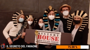 escape room mystery house torino Il segreto del faraone