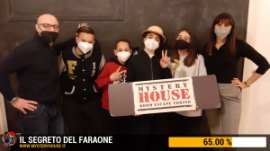 escape room mystery house torino Il segreto del faraone