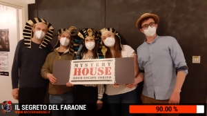 escape room mystery house torino Il segreto del faraone