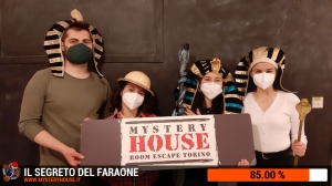 escape room mystery house torino Il segreto del faraone