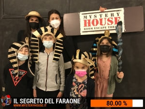 escape room mystery house torino Il segreto del faraone