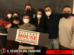 escape room mystery house torino Il segreto del faraone