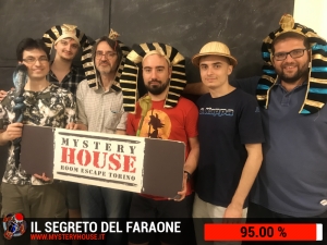 escape room mystery house torino Il segreto del faraone