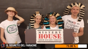 escape room mystery house torino Il segreto del faraone