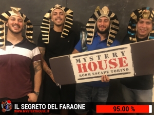 escape room mystery house torino Il segreto del faraone