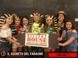 escape room mystery house torino Il segreto del faraone