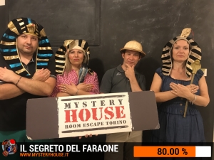 escape room mystery house torino Il segreto del faraone