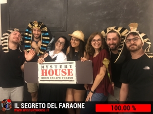 escape room mystery house torino Il segreto del faraone