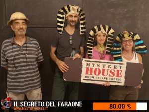 escape room mystery house torino Il segreto del faraone