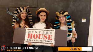 escape room mystery house torino Il segreto del faraone