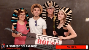 escape room mystery house torino Il segreto del faraone