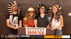 escape room mystery house torino Il segreto del faraone