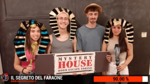 escape room mystery house torino Il segreto del faraone