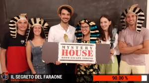 escape room mystery house torino Il segreto del faraone