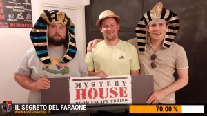 escape room mystery house torino Il segreto del faraone