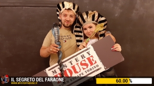 escape room mystery house torino Il segreto del faraone