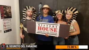 escape room mystery house torino Il segreto del faraone