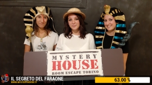 escape room mystery house torino Il segreto del faraone