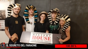 escape room mystery house torino Il segreto del faraone