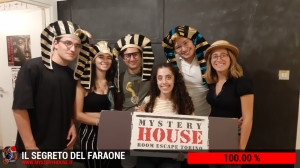 escape room mystery house torino Il segreto del faraone