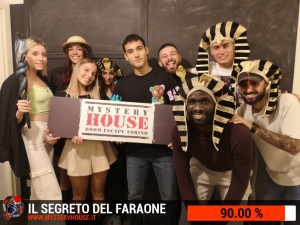 escape room mystery house torino Il segreto del faraone