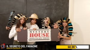 escape room mystery house torino Il segreto del faraone