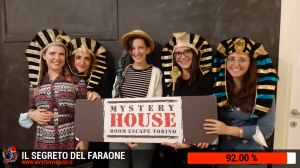 escape room mystery house torino Il segreto del faraone